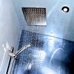 Umbau, neue Dusche